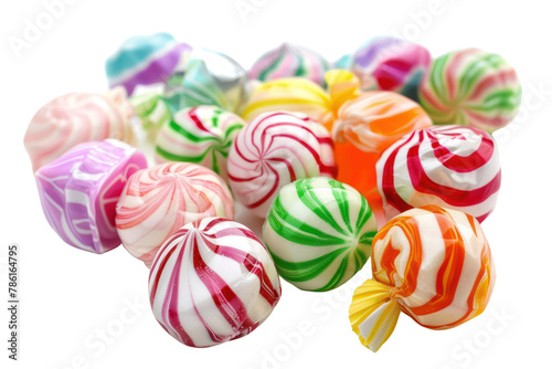 colorful candy .isolated on white background