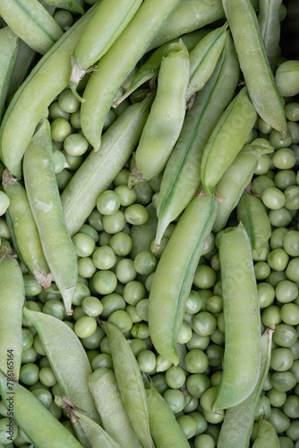 A lot of green peas