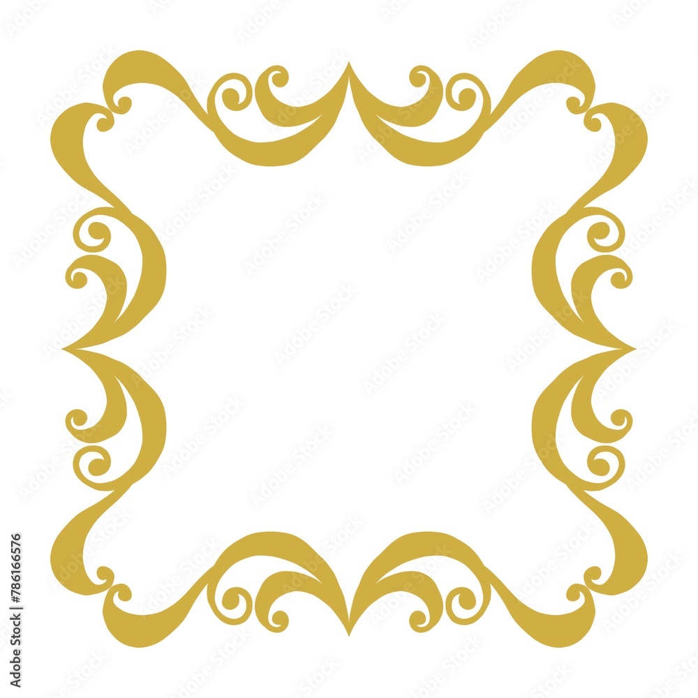 gold frame gold frame