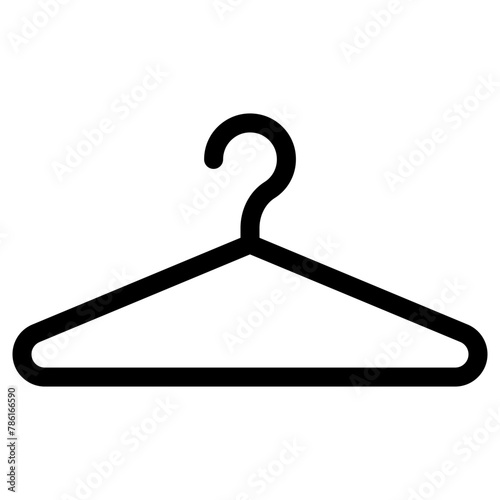 hanger icon, simple vector design