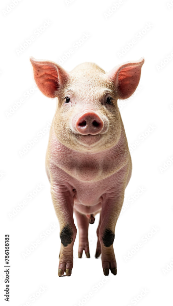 pig isolated on transparent background pig isolated on transparent background