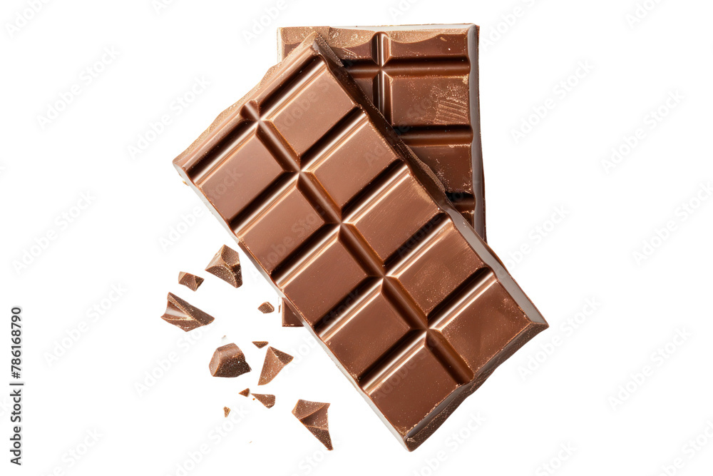 Closeup of chocolate bar
.isolated on white background Closeup of chocolate bar
.isolated on white background