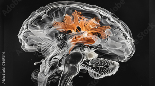 Brain imaging using CT technology.