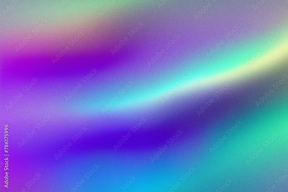 Beautiful Iridescence Grainy Gradient Abstract Background Poster Banner