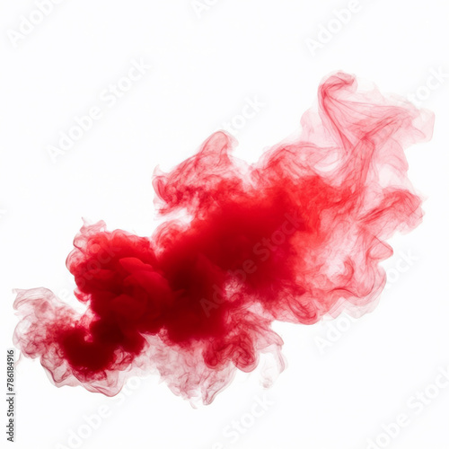 Abstract red smoke on a background. Texture. Design element. Abstract art.