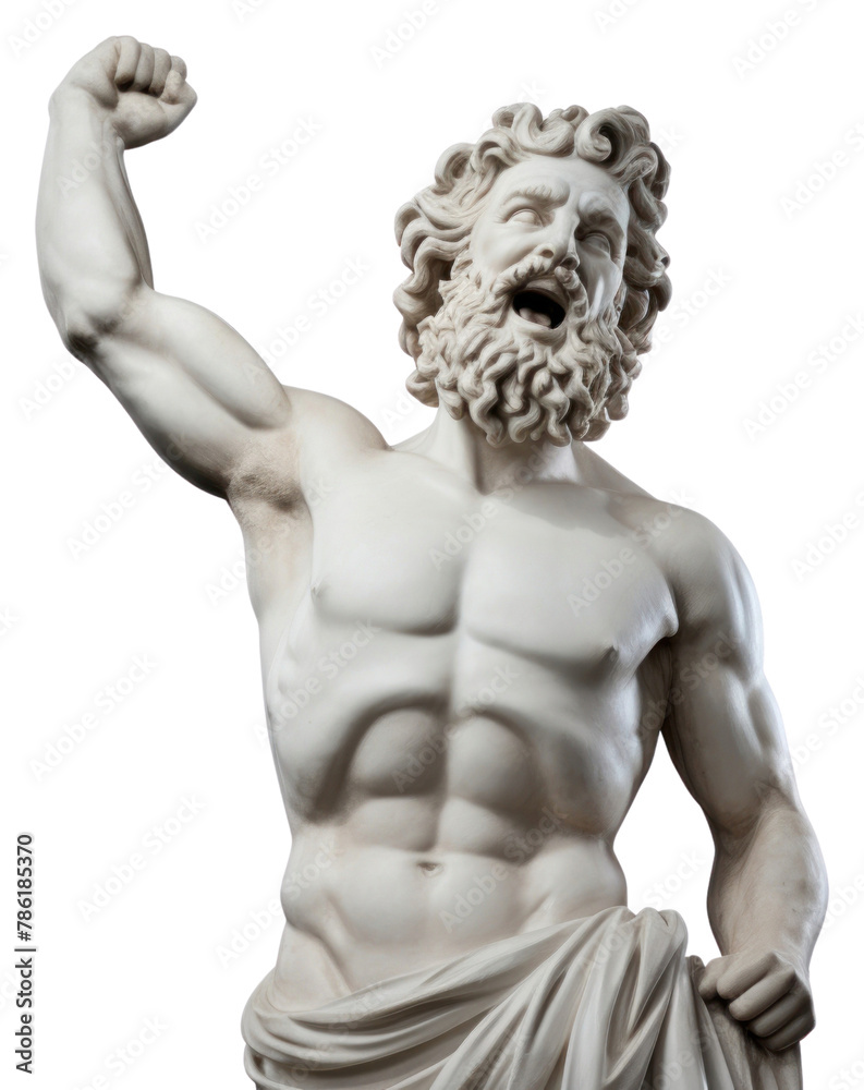 PNG  Happy Greek sculpture statue person human