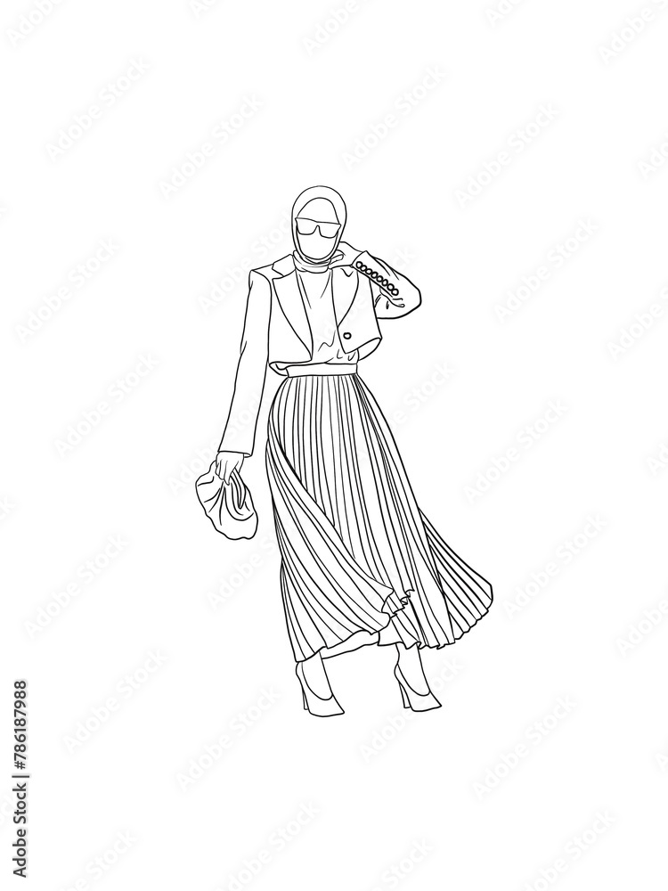 woman in a dress woman in a dress