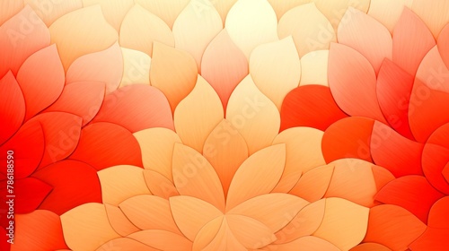 Abstract Geometric Pattern in Light Peach Colors