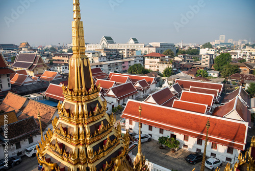 THAILAND BANGKOK BANGLAMPHU WAT RATCHANATDARAM WORAWIHAN photo