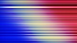 青、白、赤で構成されたトリコロールカラーの背景画像｜真横に走る高速のラインがスピード感を演出
