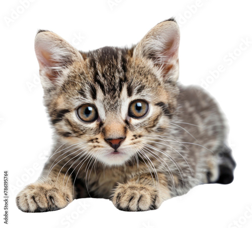 PNG Cute little kitten animal mammal cat.