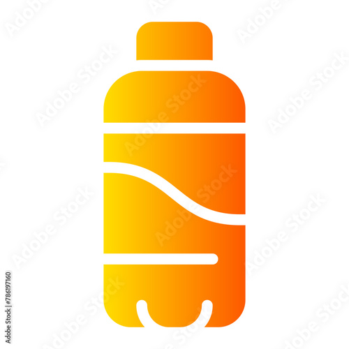 mineral water gradient icon