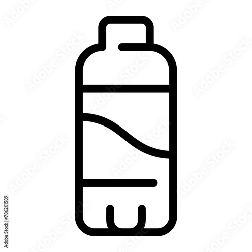 mineral water line icon