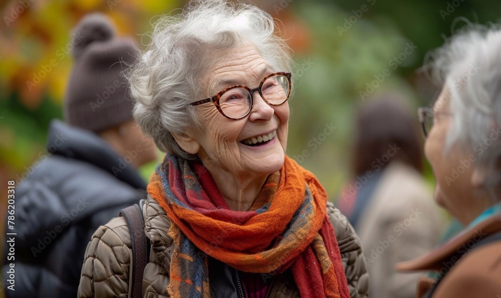 Portrait of senior woman, smiling Portrait of senior woman, smiling