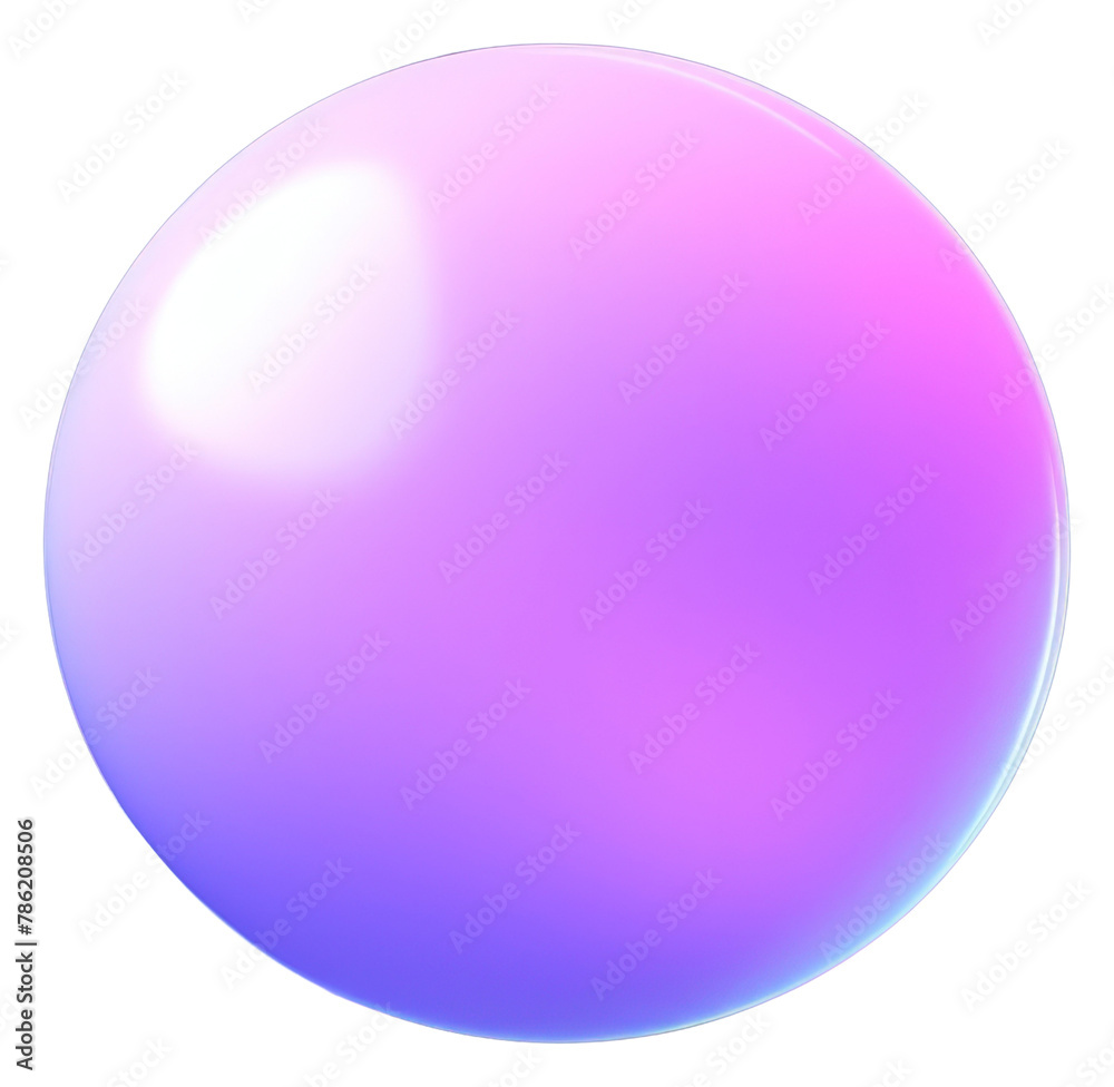 PNG Purple lighting sphere blue