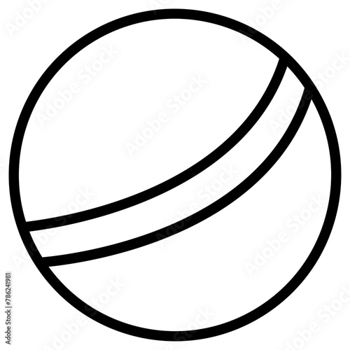 hardball icon, simple vector design photo