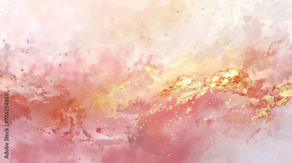 Pink Watercolor Background with Soft, Fluid Texture Pink Watercolor Background with Soft, Fluid Texture