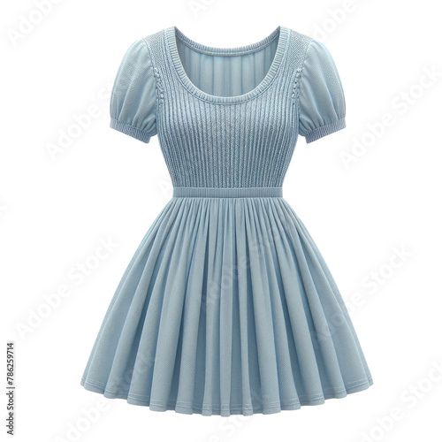 Isolated Dress on a Clear PNG Canvas, Generative AI