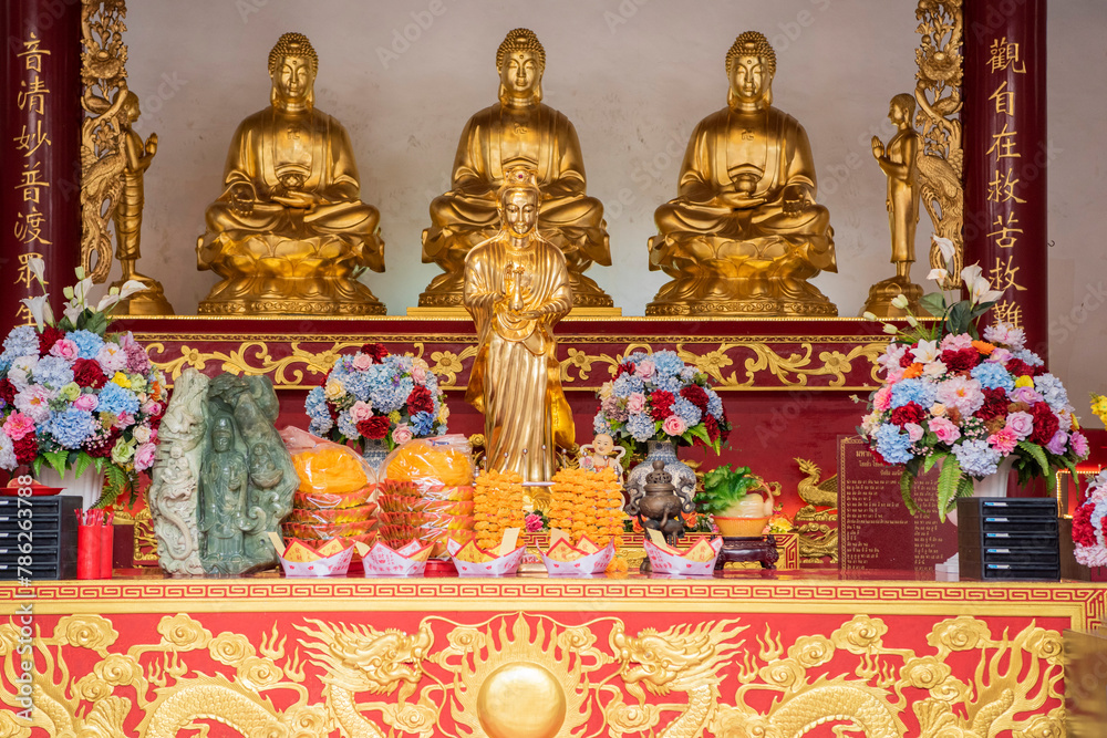 Fototapeta premium THAILAND BANGKOK CHINA TOWN CANTON SHRINE