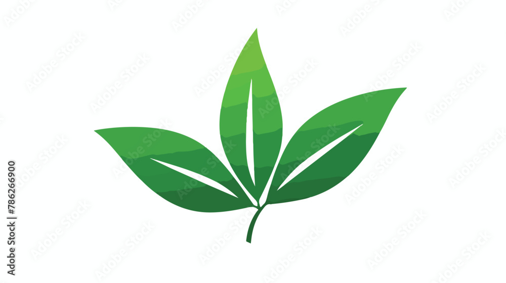 Leaf icon image Vector illustration isolated on white