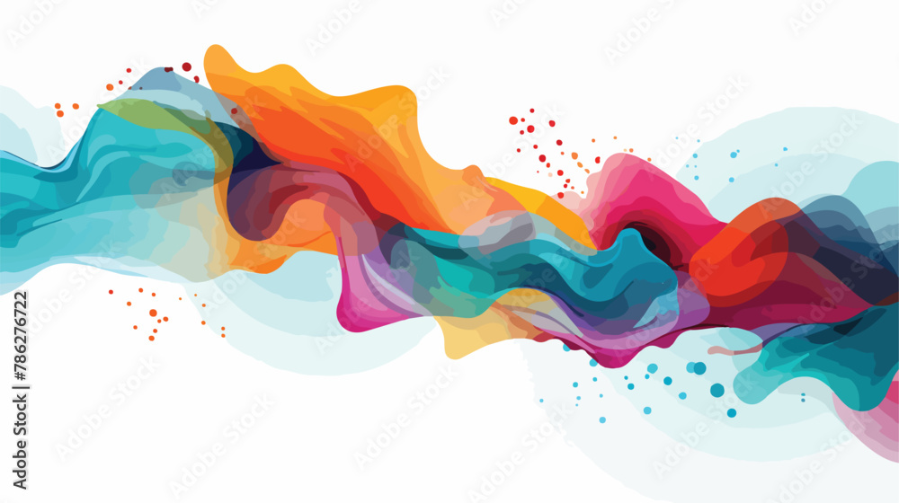 Modern abstract background Vector illustration isolated