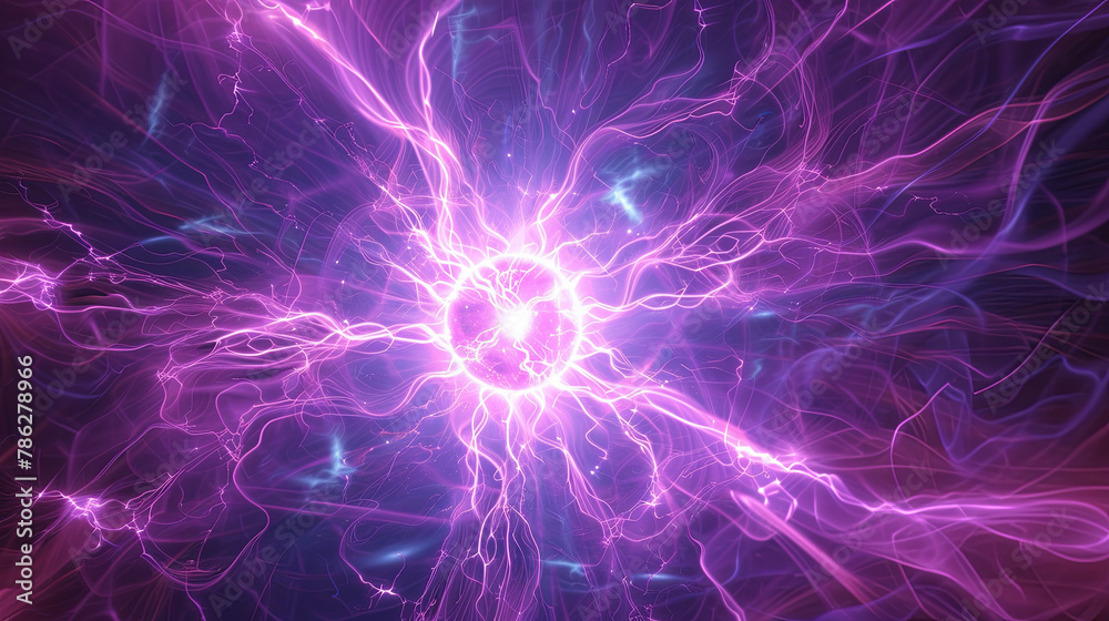 An energetic, chaotic style is depicted in the image, with vibrant colors and abstract shapes. An energetic, chaotic style is depicted in the image, with vibrant colors and abstract shapes.