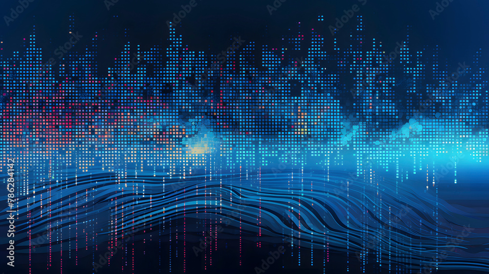 Digital technology transparent data abstract graphic poster web page PPT background Digital technology transparent data abstract graphic poster web page PPT background