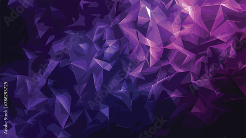 Dark Purple vector abstract polygonal abstract polygon