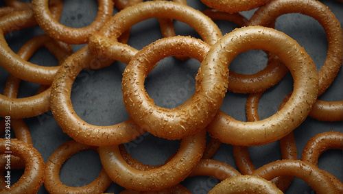 Onion Ring fry with nice test 