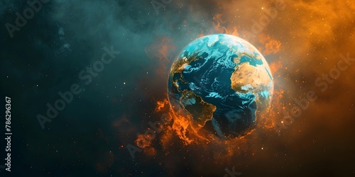 The Earth s Burning Embrace A Fiery of Escalating Global Temperatures and the Urgent Need for Sustainable Change