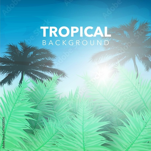 Tropical Background Design © Malaeka