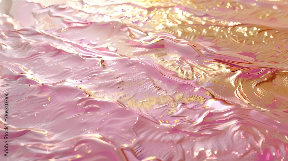 pink waves on golden ocean poster background
pink waves on golden ocean poster background