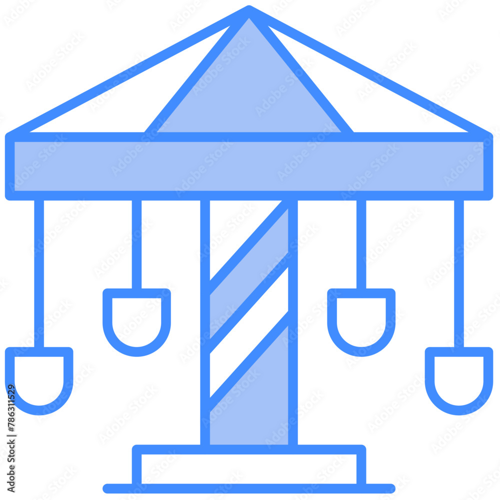 Amusmentpark, carnival, circus, entertainment, merry go round Icon Amusmentpark, carnival, circus, entertainment, merry go round Icon