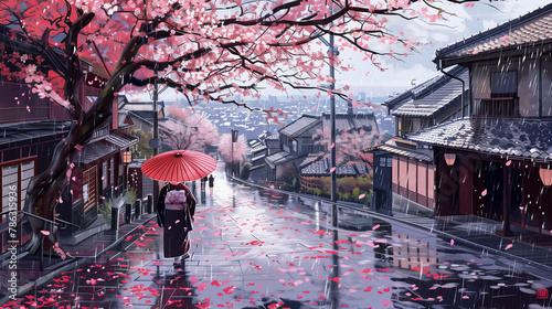 Edo Cherry Blossoms © GongSiong