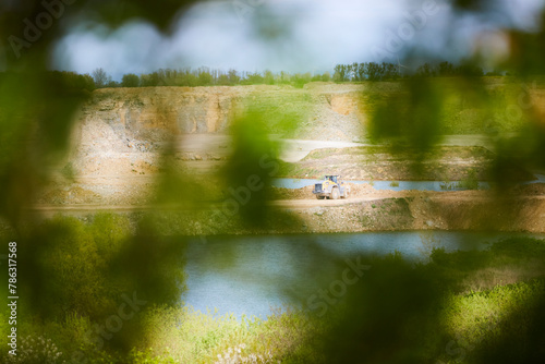 Steinbruch Erwitte, Anröchte,, Kreis Soest, NRW, Deutschland 2024  photo