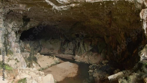 Terra Ronca I cave in Brazil. Aerial view