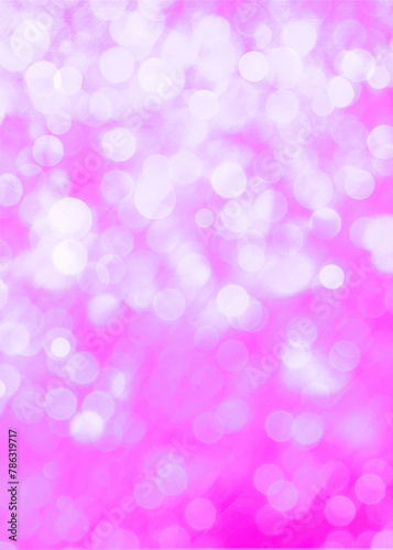 Pink bokeh background for Banner, Poster, Story, Ad, Celebrations and various design works