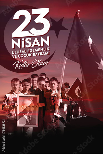 23 Nisan Ulusal Egemenlik ve Cocuk Bayrami.