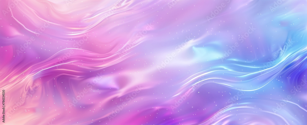 Abstract gradient pink purple and blue soft colorful background. Modern horizontal design
