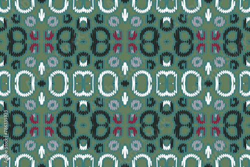 Motif folklore pattern Seamless Native American, Motif embroidery, Ikat embroidery vector Design for Print Texture fabric saree sari carpet. kurta vector patola saree