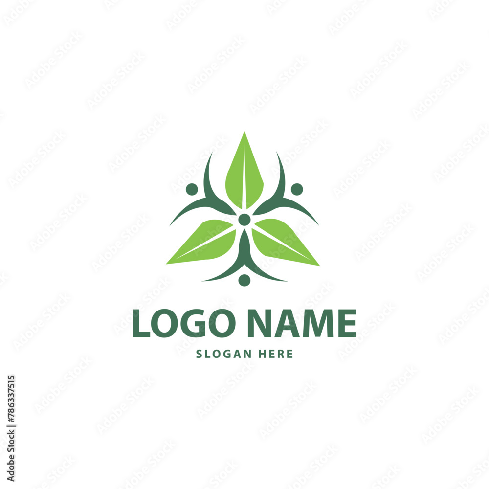 Leaf logo design template vector. Leaf Business abstract connection vector logo. Leaf icon circle logotype.
Leaf logo design template vector. Leaf Business abstract connection vector logo. Leaf icon circle logotype.
