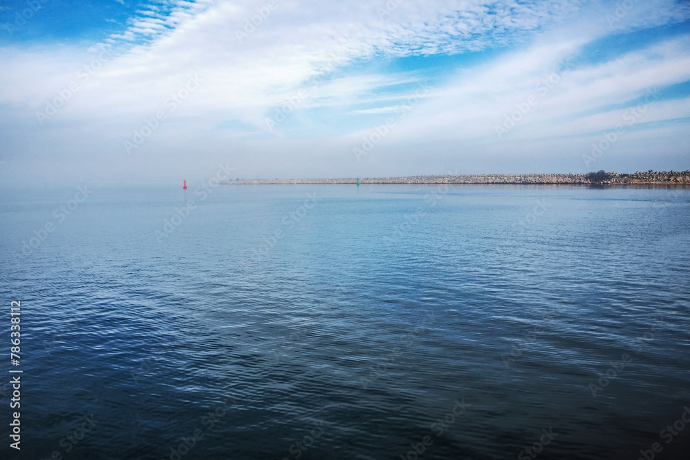 Europe, Romania, Constanta region, 2023 year - Sea, seashore Europe, Romania, Constanta region, 2023 year - Sea, seashore