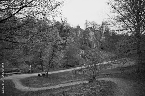 Bilsteintal in Warstein, Kreis Soest, Landkreis Soest, Deutschland, Europa, April 2024 photo