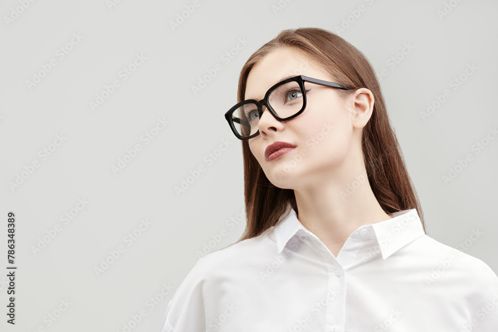 serious business woman