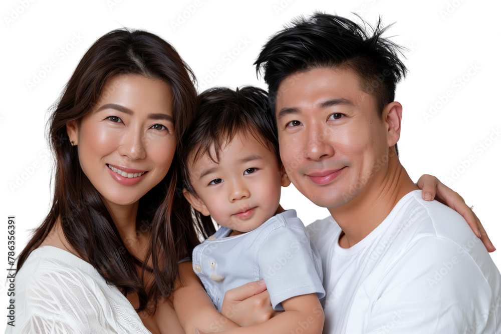 Asian family father mother child transparent background Asian family father mother child transparent background