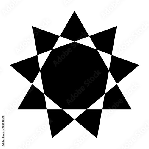 abstract background with triangles