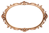 PNG  Oval Rococo jewelry locket frame
