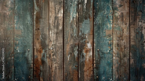 Aged wooden backdrop