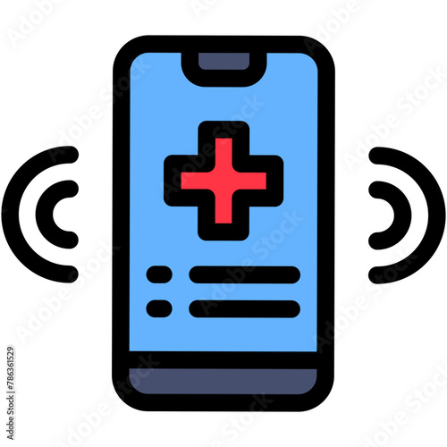 Call, emergency, health, hotline, phone Icon