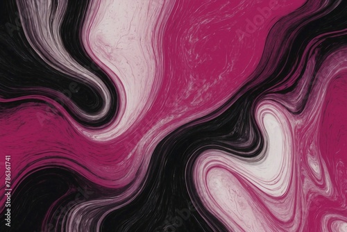swirling pink and black acrylic paint creates a dynamic texture background, inspiring creativity and innovation in designs